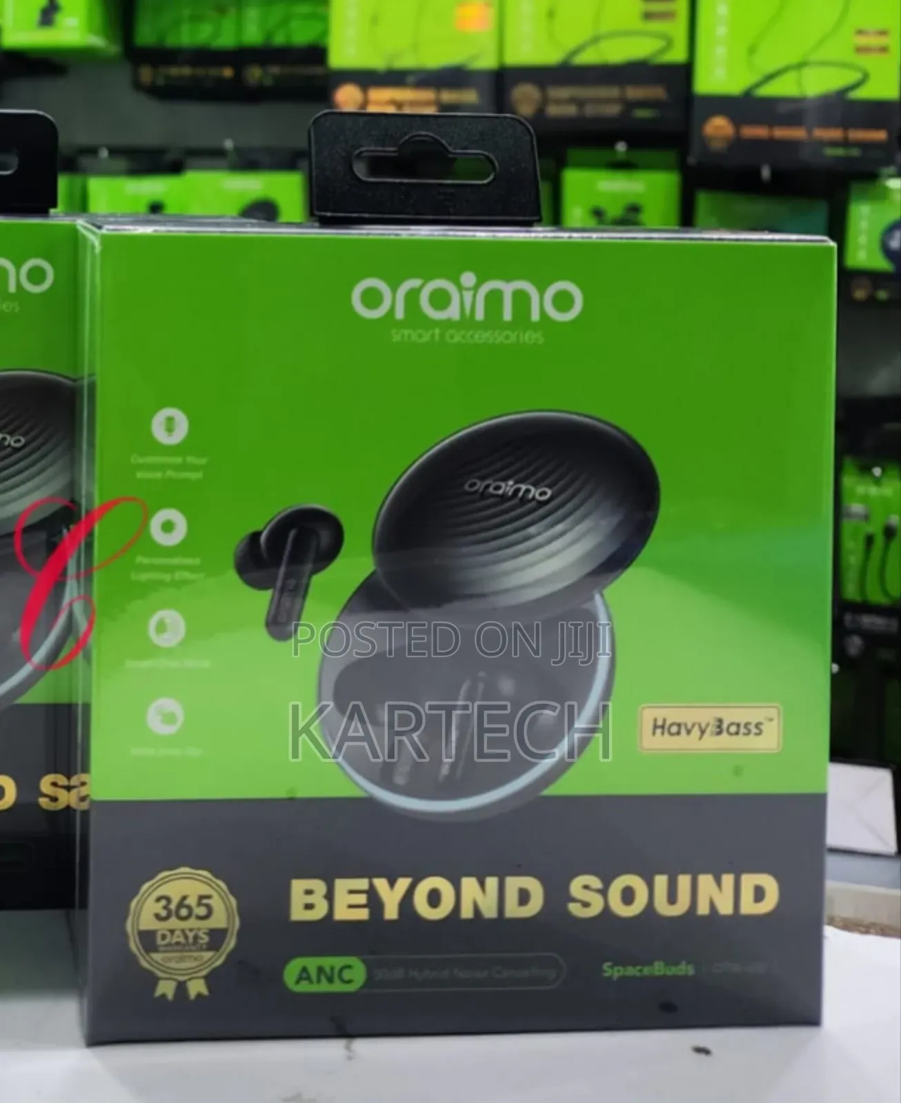Oraimo Spacebuds With Customized Voice Prompt