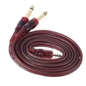 Stereo 1/8" Mini-Jack to Dual 2x 1/4" Left Right Splitter 3m