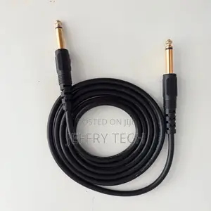 6.5 Mm to 6.5 Mm Jack Male to Male Audio Cable Speaker 1.5m