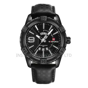 Naviforce NF9117L Leather Mens Watch