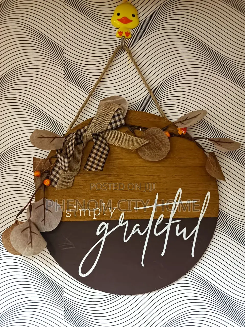 Modern Round Decorative Wall Hanging