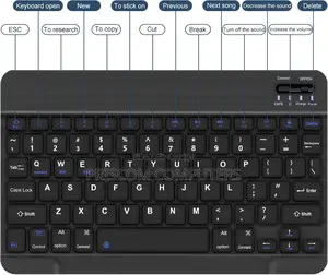 Rechargeable Wireless Keyboard And Mouse Bluetooth