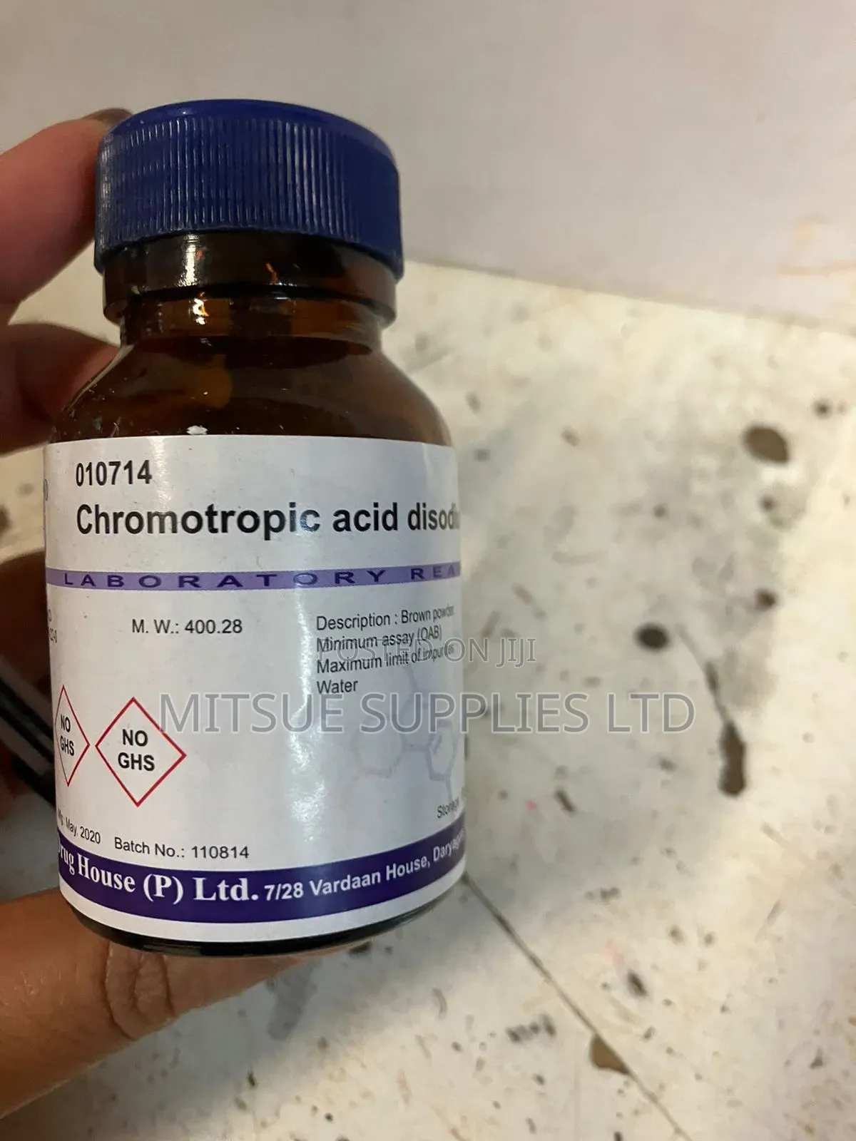 Chromotropic Acid Disodium Salt 25G CDH