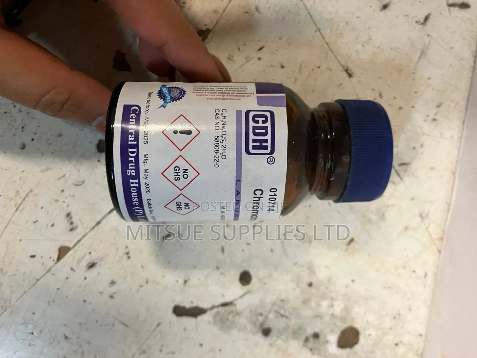 Chromotropic Acid Disodium Salt 25G CDH