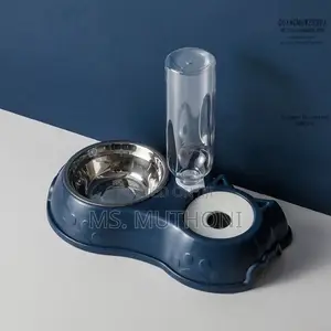 Automatic Single Pet Bowl Plus Water Dispenser*