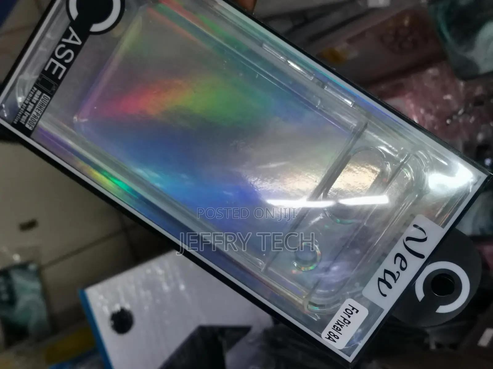 Google Pixel 8A Clear Case With Reinforced Corners