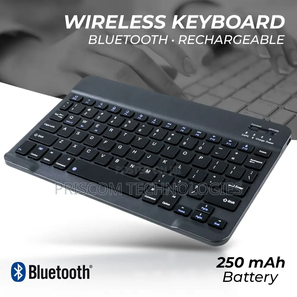 Slim Wireless Bluetooth Keyboard for Laptop,Tvs,Desktop,Mac