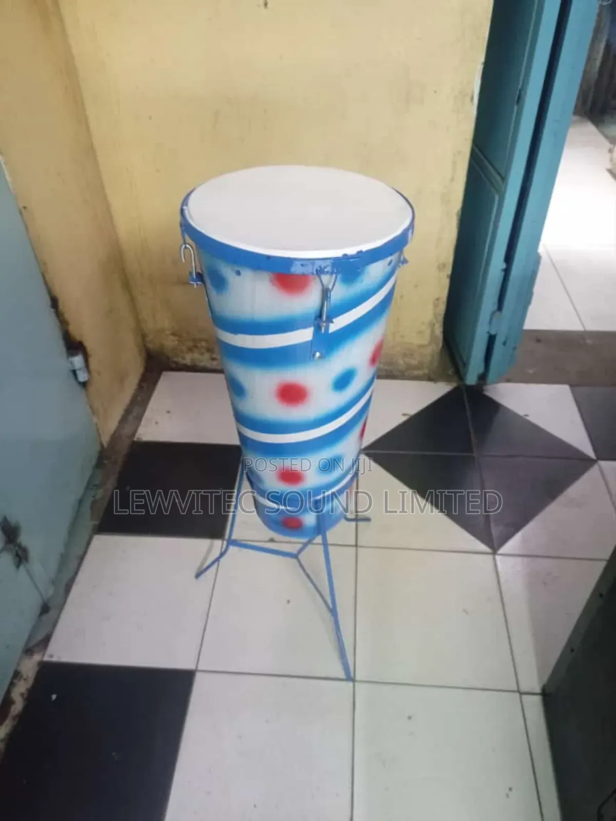 Zebra Large Drum