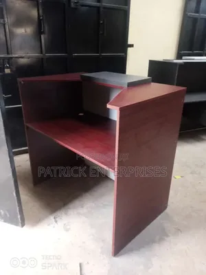 Modern Office Reception Desk