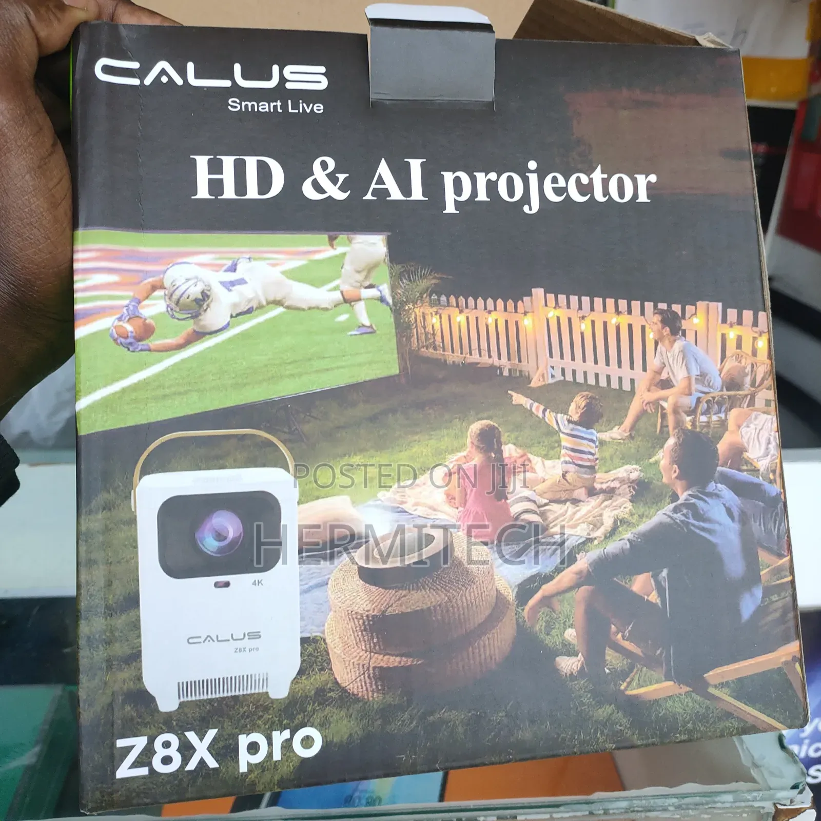 Calus Android Projector With HDMI and Resolution 110"