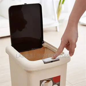 30L Bon Appétit Plastic Waste Bin With Dual Opening