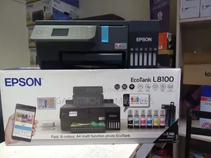 Epson L8100 6-Color A4 Multi Function Photo Printer .