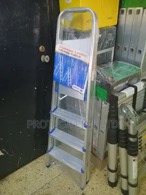 4 Step Foldable Aluminium Ladder