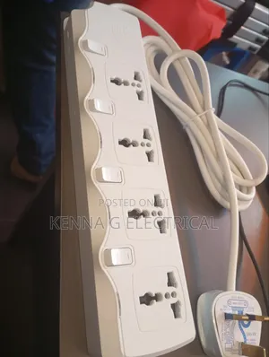 4-Way Socket Power Extension Cable 5M