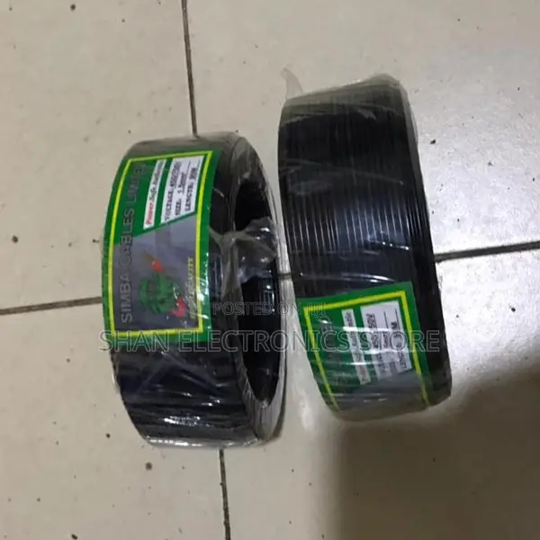 Black Original- Electric Cable Single Core 2.5mm
