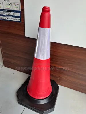 Parking Cones With Reflective Collars-75cm