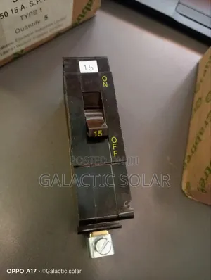 Crabtree C50 15 Amp SP MCB Circuit Breaker