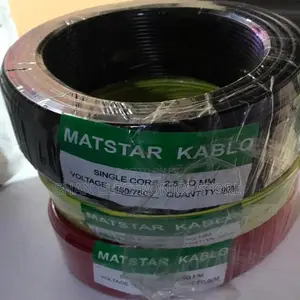 Single Core 1.5mm 90m Matstar Red/Green/Black Wiring Cable*