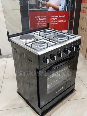 Volsmart Standing Cooker 58×58 3+1 Electric Oven