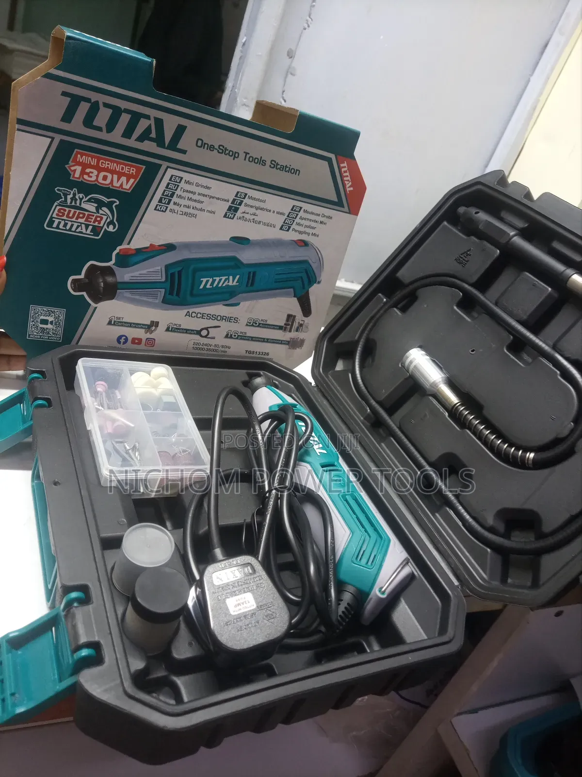 Durable Electric Total Mini Grinder 130watts