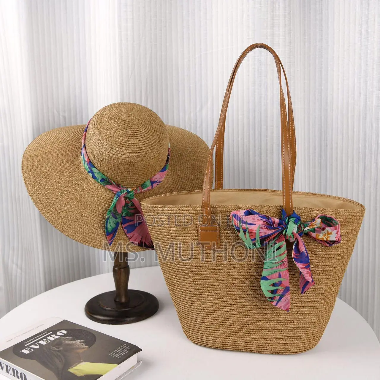 Straw Hat Bag Sets