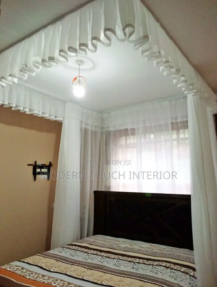 6 by 6 Ceiliing Rail Mosquito Net
