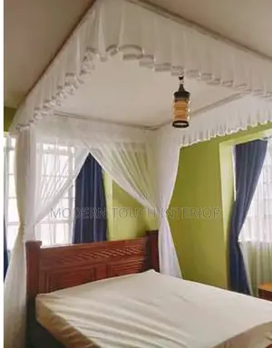 5 by 6 Rail Ceiling Mosquito Net