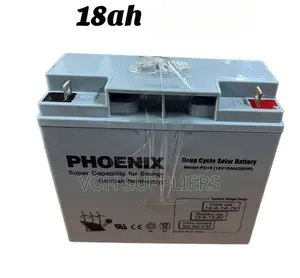 Phoenix 18ah Solar Battery Maintenance Free Solar Battery