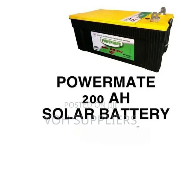Powermate 200 Ah Solar Battery Lead -Acid