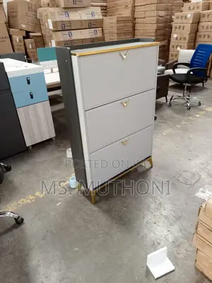 Tipping Bucket Flip Shoe Rack Tripple Layer