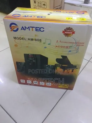 Amtec AM-808 Sound System With Remote Control