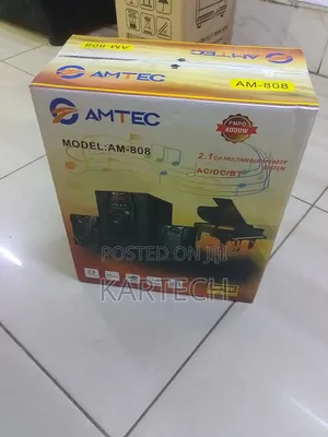 Amtec 2.1CH X-Bass Hi-Fi Multimedia Speaker System 808
