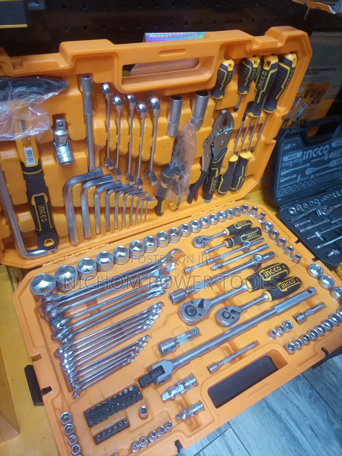 Ingco 142pcs Toolbox/142pcs Combination Toolset