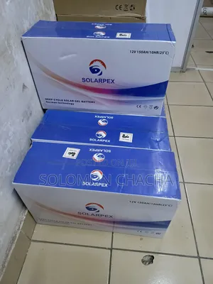 Solarpex 150ah 12V Deep Cycle Solar Gel Battery