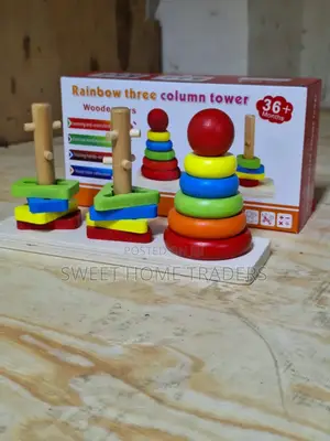 Rainbow Tower 3 Coloumn*Rainbow Tower 3 Coloumn