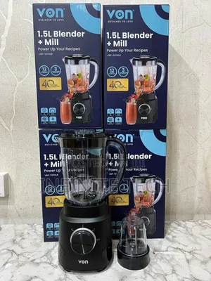 Von 1.5ltrs Speed Blender + Mill 500watts