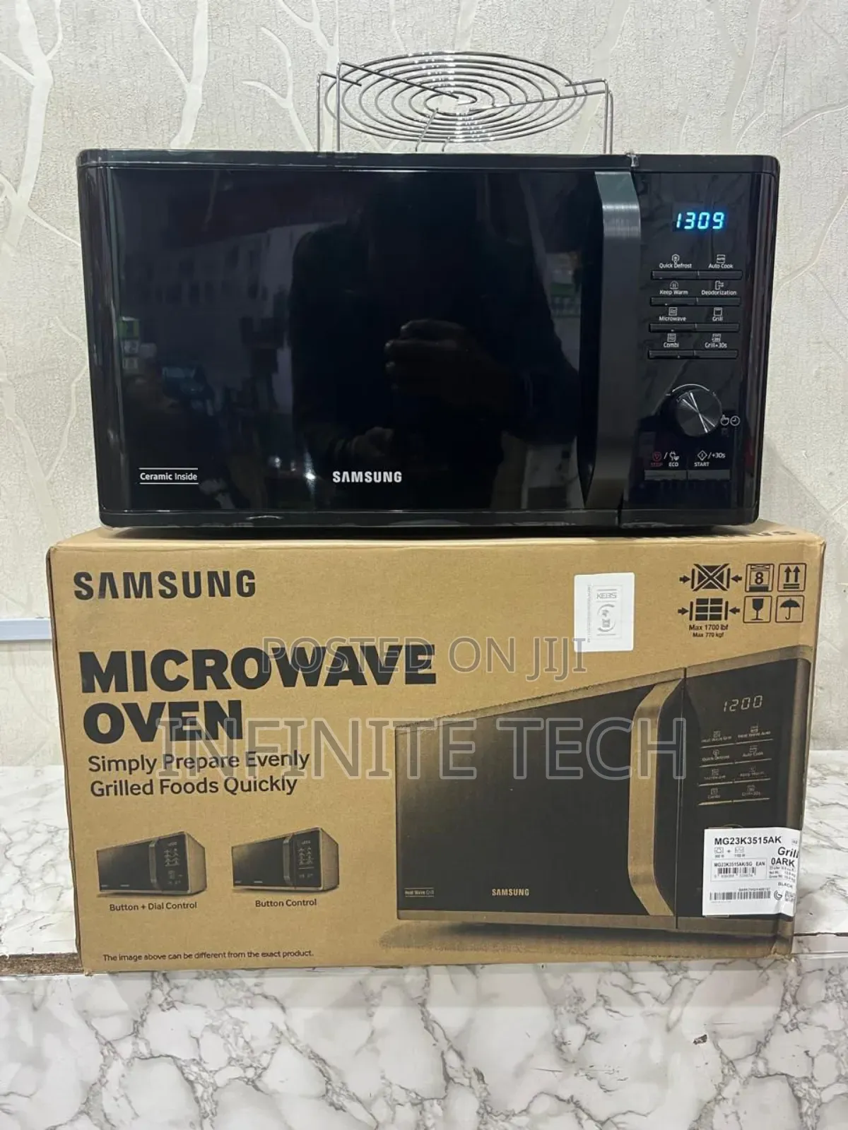 Samsung Smart Microwave With Grill 23ltrs