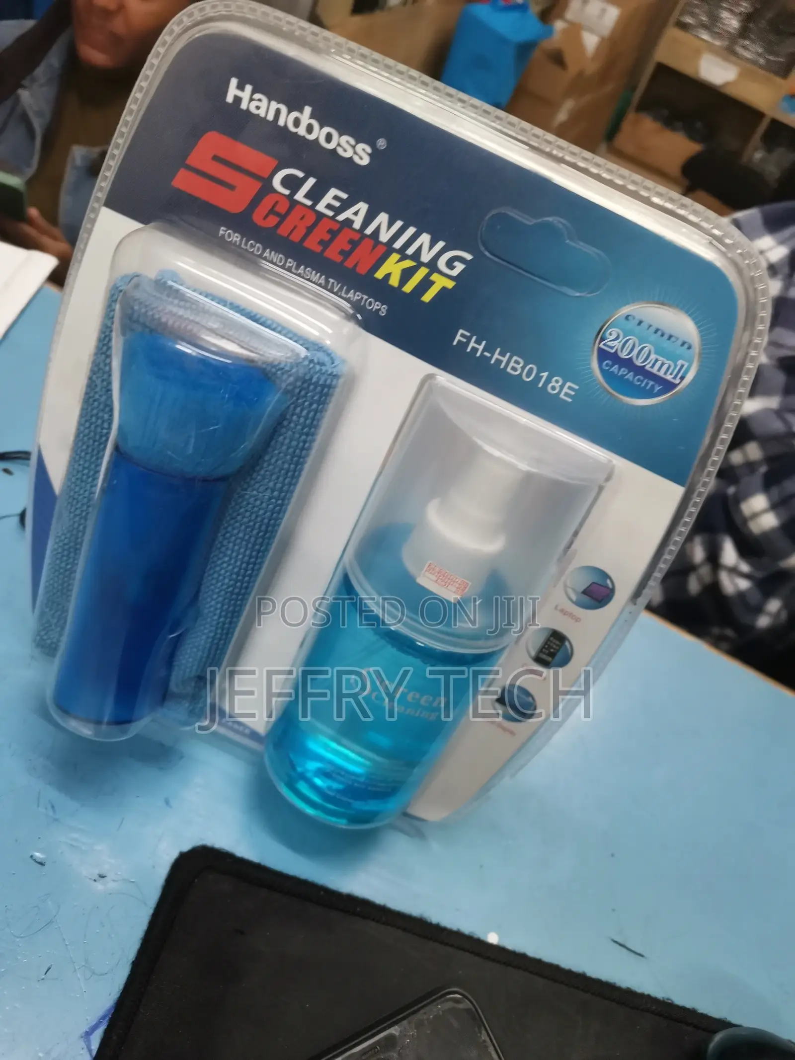 Handboss FH-HB018E Screen Cleaning Kit - Blue