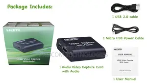 Hdmi Video Capture Card With Audio - 3.0 Usb