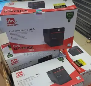 Mercury UPS 1kva 1050va 630W 2X 240V Outlets