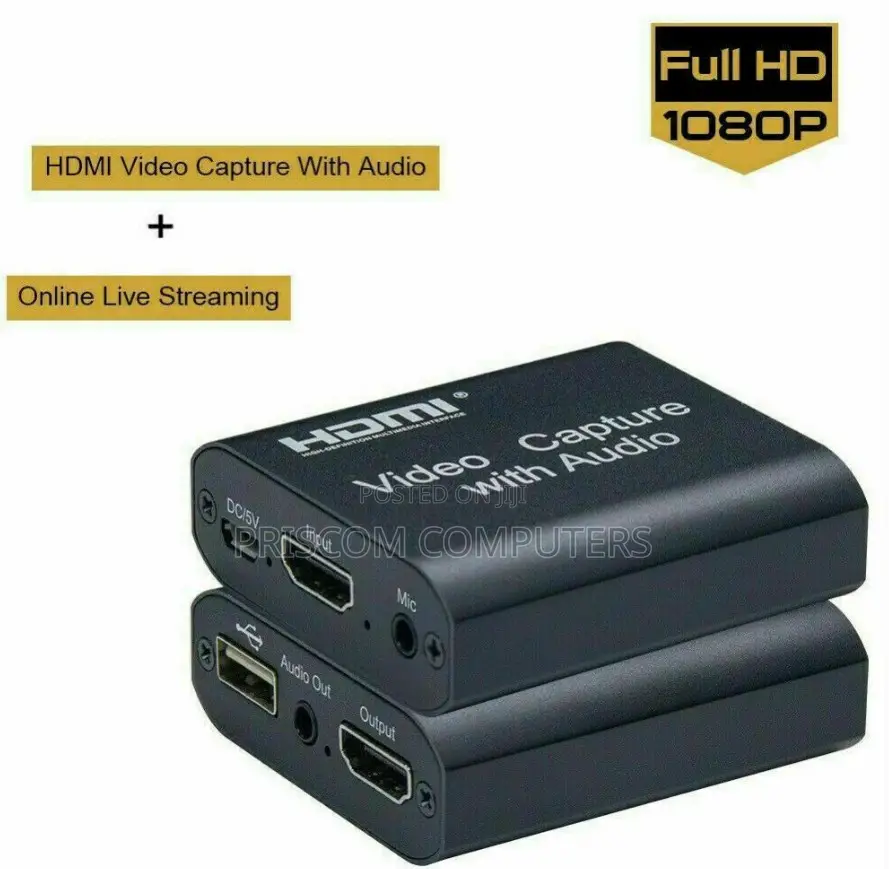 1080P HDMI Video Capture Card Audio Video Capture Device