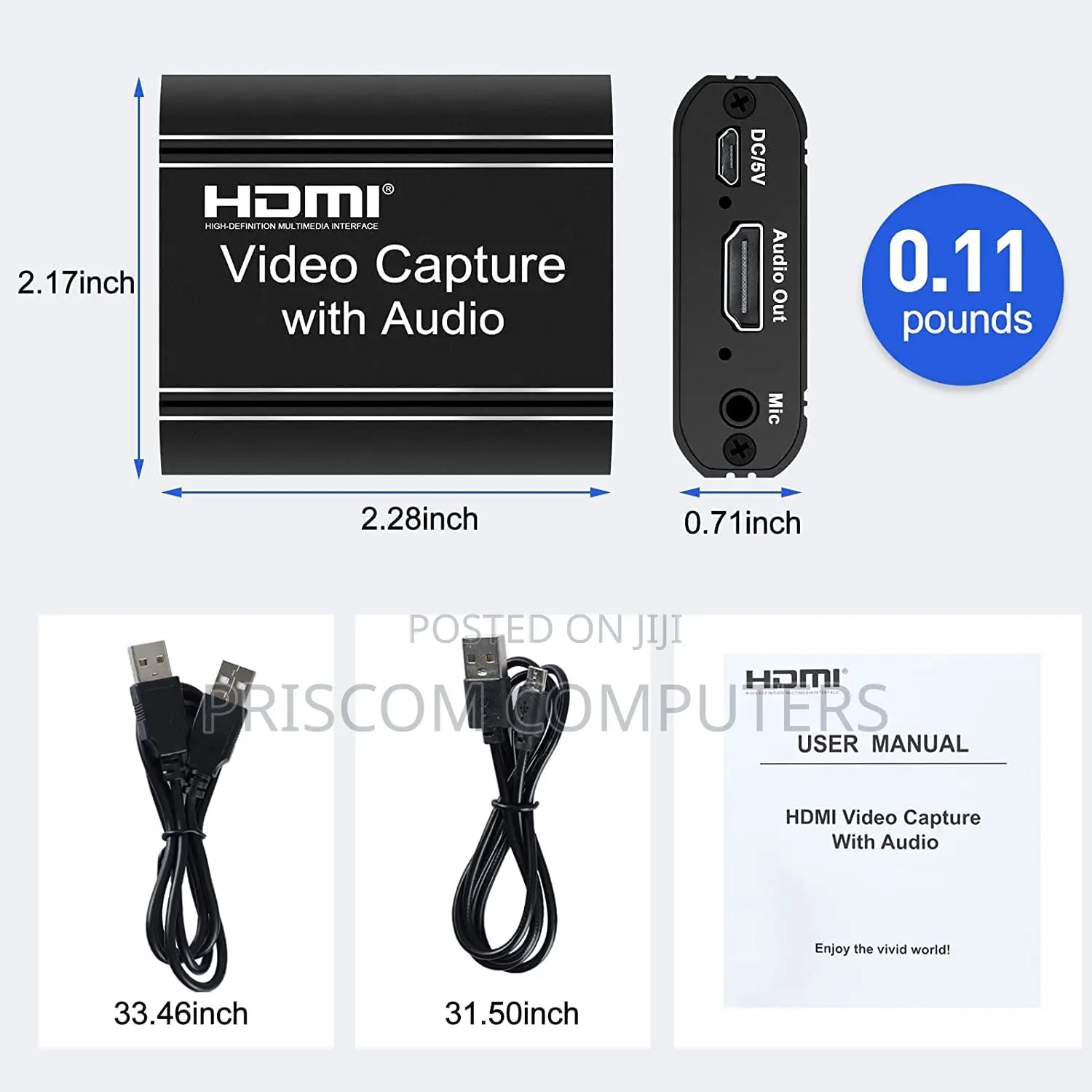 Video Capture Card HDMI to USB Game Video Capture Card