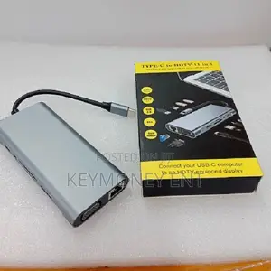High Speed Data Type C Multiport 11 in 1 Adapter to Hdmi