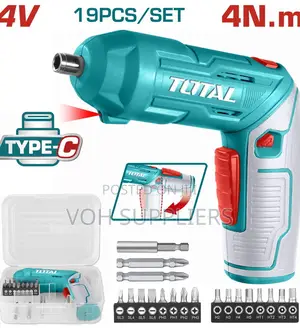 Total TSDLI0442 Lithium-Ion Cordless Screwdriver 4V