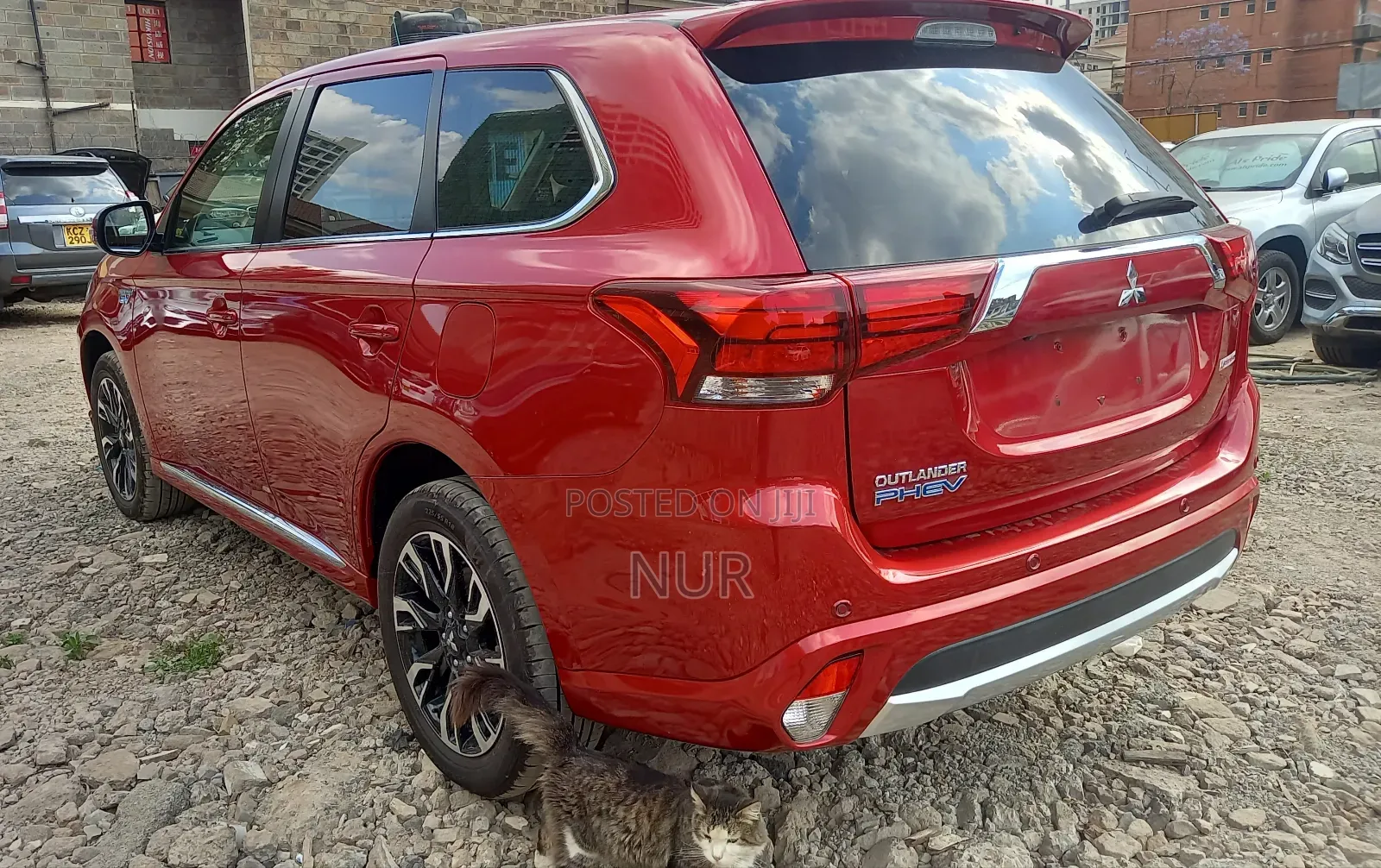 Mitsubishi Outlander 2017 Red