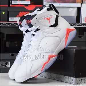 *Jordan 7 White Infrared* Sizes:40,41,42,43,44,45_