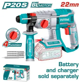 Total TRHLI202081 Lithium-Ion Rotary Hammer 20V