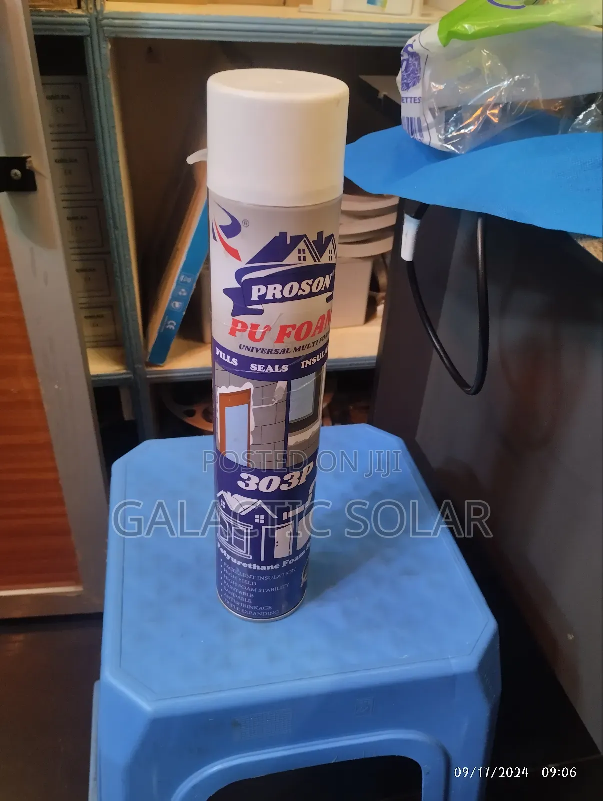 Proson Multi Purpose PU Polyurethane Foam Spray Sealant Glue