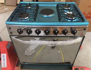 Eurochef 4gas+1electric Plate 60*90 Standing Cooker