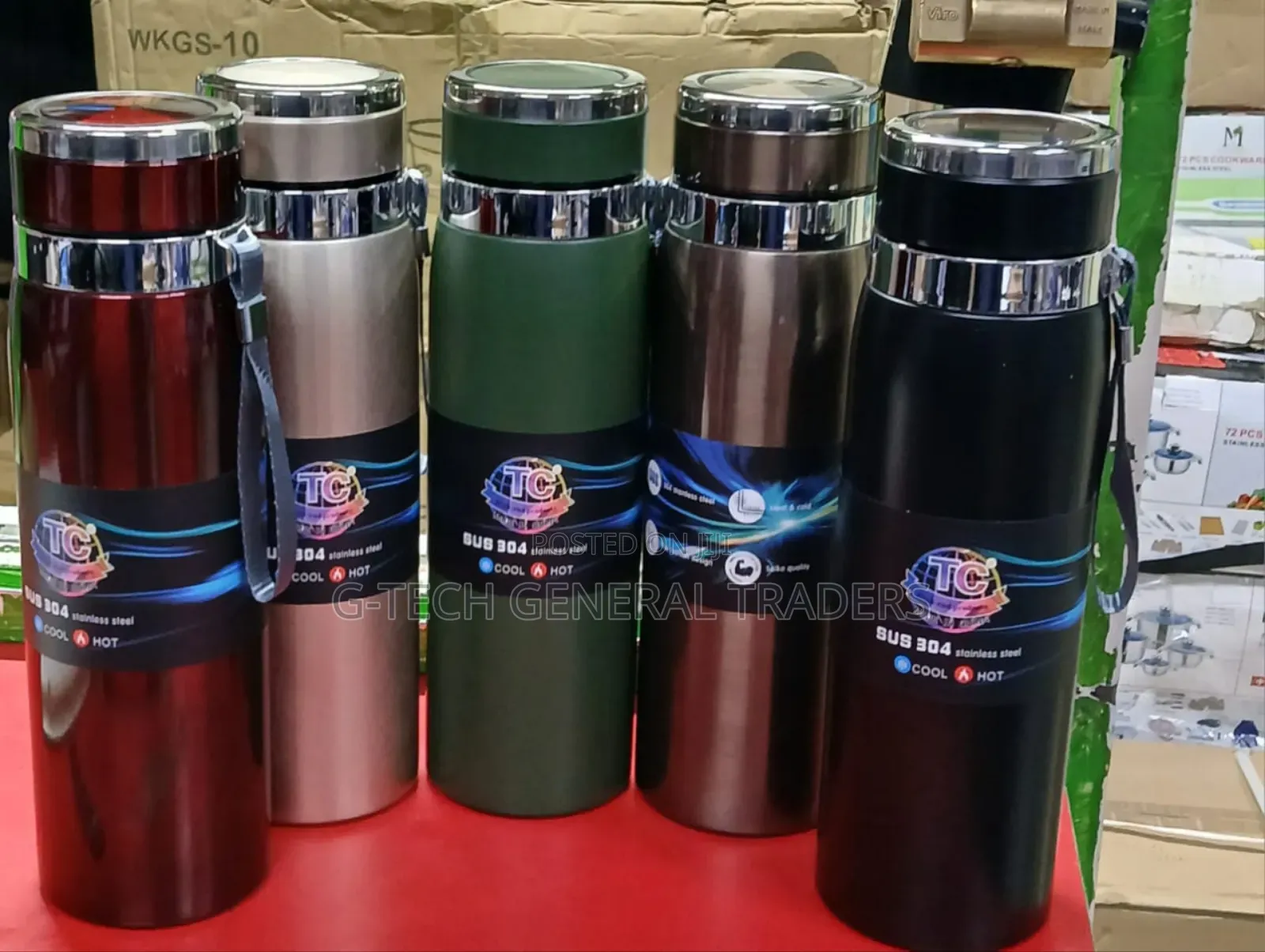 Flasks! 1000ml Unbreakable Tc Flask
